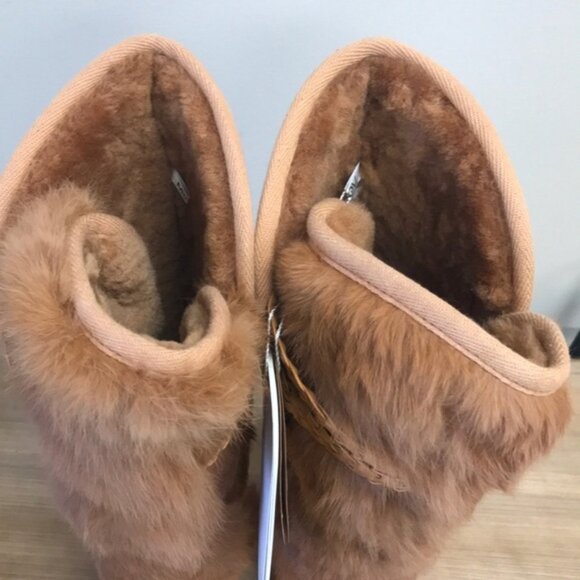 MOOV Boot Knee High Leather/Sheepskin Winter Boots - Picture 6 of 7